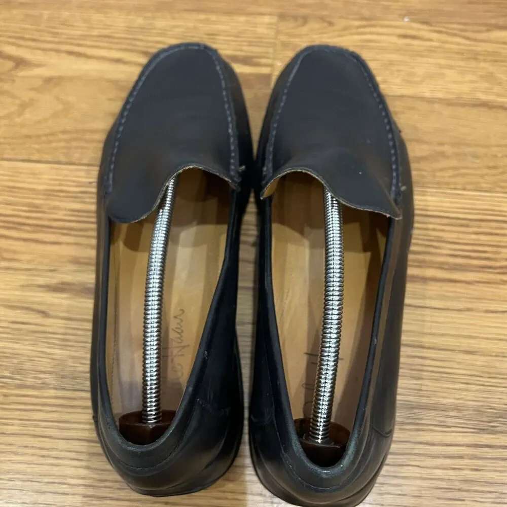 Cole Haan Men’s Air Dempsey Black Slip On Loafers Size 11M C08094 Leather